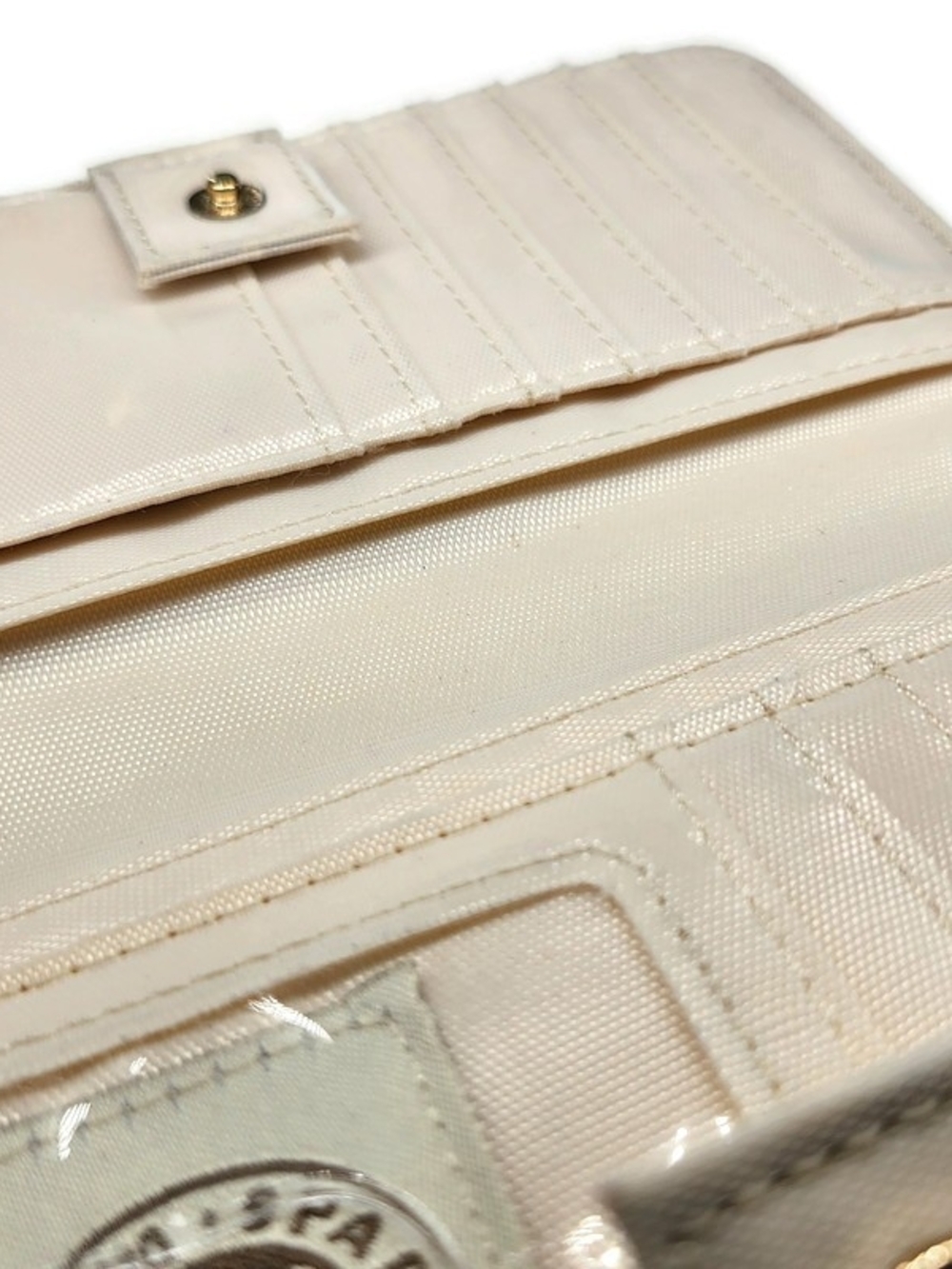 Spartina 449 West RFID Bluff Black & Ivory Woven Linen Leather Bi-Fold Wallet - Picture 8 of 13
